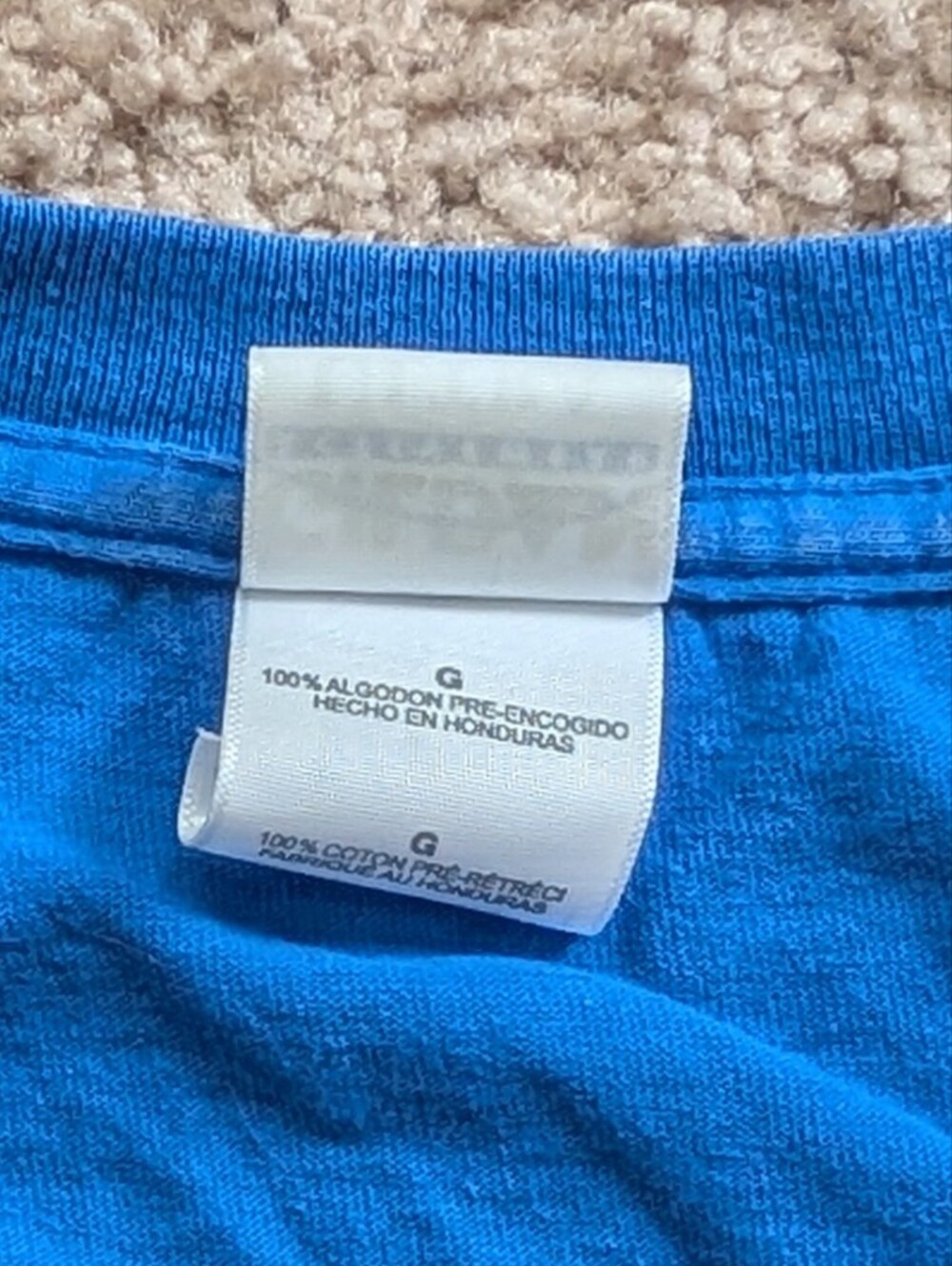 University of Kentucky Mens Wildcat Blue White Embroidered Cotton Tee Size Large - Picture 4 of 8